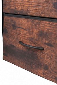 Commode autoportante à 8 tiroirs en acier inoxydable et tissu, organisateur de chambre à coucher au design moderne, vente en gros - Product Image 3