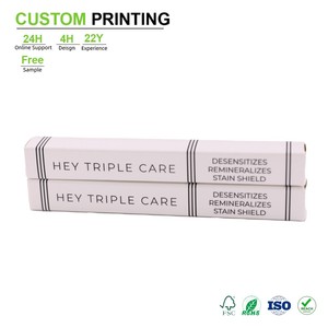 <span class=keywords><strong>Scatola</strong></span> per la cura dentale rinforzante con smalto, per dentifricio a tripla azione, contenitore in cartone di alta qualità per l'igiene orale - Product Image 1