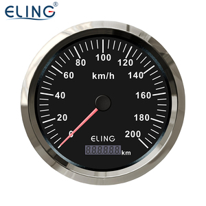 Eling 110mm GPS Đồng hồ tốc Độ Speedo Đo Đo Dặm dặm phổ quát cho xe tải tự động UTV biển Xe Máy Cảm biến tốc độ 12V 24V - Product Image 1