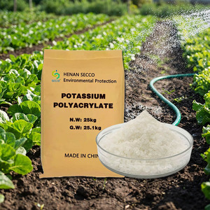 Polyacrylate de potassium, polymère super absorbant en hydrogel <span class=keywords><strong>pour</strong></span> l'amélioration des plantes et des sols en agriculture et en horticulture ornementale - Product Image 1