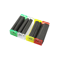 Mini rouleau de papier en plastique Portable pour la fabrication de cigarettes, cônes de tabac, Machine à rouler pour fumer