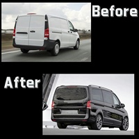 Feux arrière LED pour Mercedes-Benz Vito V260 V-Class 2016-2022, feux de freinage, feux de recul, feux arrière automobiles, mise à niveau des feux arrière dynamiques