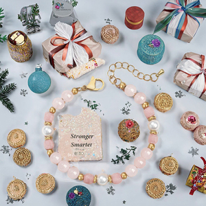 Pulsera <span class=keywords><strong>de</strong></span> Cuarzo Hecha a Mano con Piedras Naturales Curativas, Joyería Personalizada, Pulsera <span class=keywords><strong>de</strong></span> Moda <span class=keywords><strong>para</strong></span> Mujer, Día <span class=keywords><strong>de</strong></span> la <span class=keywords><strong>Madre</strong></span> - Product Image 3