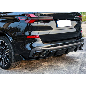Kit de carrosserie MP de modification et de mise à niveau pour BMW X5 G05 2018-2025, comprenant lèvre avant, lèvre arrière, jupes latérales, spoiler supérieur, calandre et aileron de toit - Product Image 6