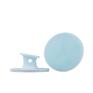 Wholesale Silicone <b>Face</b> <b>Scrubber</b> Facial Cleansing Brush Skincare Accessories Blackhead Acne Pore Pad Cradle Cap <b>Face</b> Wash Brush - Product Image 1