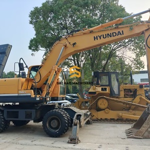 Excavadoras de Ruedas Usadas Importadas Originales con Precios Bajos, Pocas Horas de Uso y Rendimiento Superventas Hyundai 210w-9 - Product Image 2