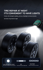 Khẩn Cấp Kit Tire Inflator Nhảy Khởi Động Gói <span class=keywords><strong>8000MAh</strong></span> Xách Tay Xe Nhảy Khởi Động Bán Buôn Ngân Hàng Điện Cho Xe Tải - Product Image 2