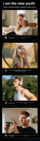 Nouveaux écouteurs sans fil supra-auriculaires camouflage graffiti V5.4 avec éclairage RGB, suppression du bruit ENC, faible latence SYT12 pour le sport
