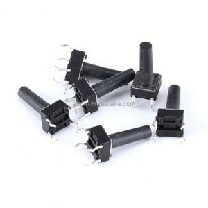 6x6 Push Button <b>Switch</b> DIP 6X6X4.3 Light <b>Touch</b> <b>Switch</b> 6*6*4.3/5/6/7/8/9/10/11/12/13/14/15MM the Power <b>Switch</b> 4Pins 20PCS - Product Image 5