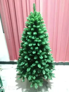 Fabricante personalizado hogar Navidad decoración alta calidad tamaño personalizado verde árbol de Navidad artificial - Product Image 4