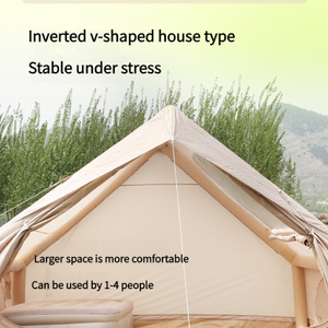 Casa di lusso della <span class=keywords><strong>tenda</strong></span> della grande casa della famiglia della <span class=keywords><strong>tenda</strong></span> con la serie completa di attrezzatura impermeabile durevole per il <span class=keywords><strong>campeggio</strong></span> di notte all'aperto - Product Image 2