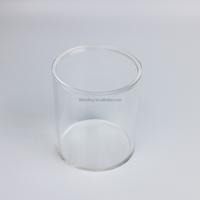 Plexiglas Kunststoff leer moderne kleine klare Zylinder rohr runde Box mit einem Deckel für Container Pack und Lagerung benutzer definierte runde Box