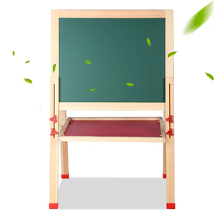 Tableau noir à cadre en A personnalisé chevalet de tableau noir pliant magnétique double face tableau d'affichage à craie encadré tableau d'affichage - Product Image 6