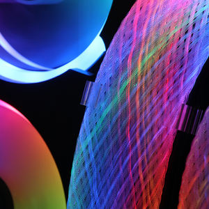 Cable de Extensión ARGB QINGSEA RGB 3*8(6+<span class=keywords><strong>2</strong></span>) Pines, 18AWG, Extensión para Tarjeta Gráfica, Gestión Sincronizada, Accesorios de Computadora - Product Image 5