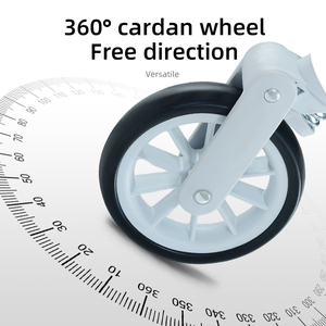 BNDC Model 105 Fabrikadan Çıkarılabilir Kedi Köpek Arabası Seyahat Taşıyıcısı Bisiklet Römorku Kolay Yürüyüş Katlanabilir Lüks Karbon Çelik Gövde - Product Image 3