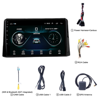 Unité centrale de navigation Android avec image de recul pour Toyota Corolla, Levin, RAV4 2013
