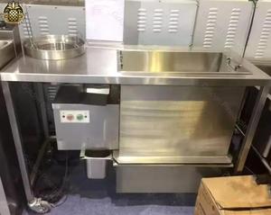 Chips de poisson et biscuits aux pépites de chocolat trempés dans la farine de pâte de machine à <span class=keywords><strong>chapelure</strong></span> de poulet en spirale électrique - Product Image 5