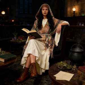 Robe Renaissance à épaules dénudées pour femme, robe longue à manches longues, costume de style médiéval, tenue de fête - Product Image 3