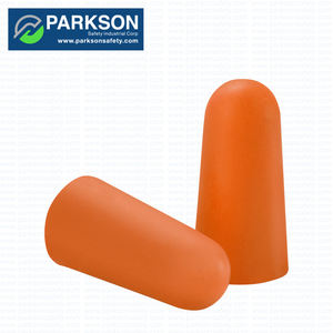 OEM Disposable Orange Push-In <b>Foam</b> Earplugs CE EN352 ANSI Certified Multipurpose Safety Earplugs <b>Model</b> EP-509/EP-519 - Product Image 2