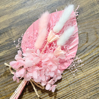 Natürliche Boho Cake Topper Palm Speere Getrocknete Blumen Kuchen Dekorationen für Hochzeit Baby Shower alles Gute zum Geburtstag Kuchen Topper