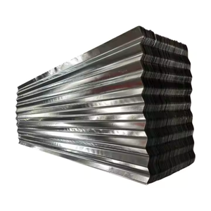 金属屋根タイル4X8波形0.4mm 0.5m Gi金属屋根シート26ゲージ亜鉛メッキ鋼屋根シート低価格 - Product Image 2