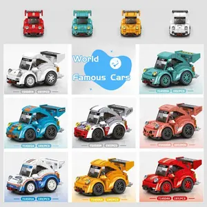 New Design Building Block Car Model Car Building Block Sets DIY Toys For Kids