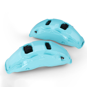 Sistema de freno de 10 pistones con pastillas de cerámica para carreras profesionales para Akebono Porsche Macan Cayenne Panamera 911 718 - Product Image 1