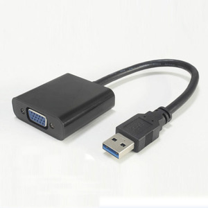 USB để VGA Cable <span class=keywords><strong>Adapter</strong></span> với trình điều khiển cho Win 7 8 XP nhiều màn hình hiển thị - Product Image 1