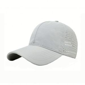 Spring and Summer Semi Mesh Polyester Sports Hat Quick Drying Sun Shading Breathable <b>Baseball</b> Hat Unisex Sports <b>Baseball</b> Hat - Product Image 5