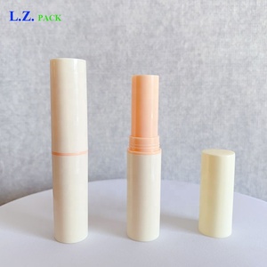 Paquete LZ gran oferta 3,5g colorido DIY cosmético redondo plástico bálsamo labial contenedores Etiqueta Privada bálsamo labial tubos vacíos - Product Image 4