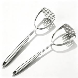 Triturador de Patatas de Acero Inoxidable 304, Machacador de Calabazas, Apto para Preparación de Alimentos para Bebés, Utensilios de Cocina - Product Image 1