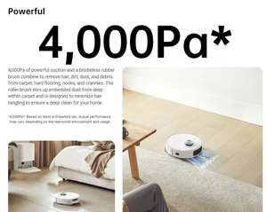 Original para Dreame L10 Prime Robot Aspirador y Fregador con Autolimpieza, Succión de 4.000 Pa, Fregado Rotatorio Dual y Elevación de la Mopa - Product Image 4