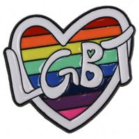 Personnalisé Progress Pride Party Favors LGBTQ Épingles en émail Broches Badges Boutons ronds arc-en-ciel Drapeau Gay & Lesbian Pride Pins