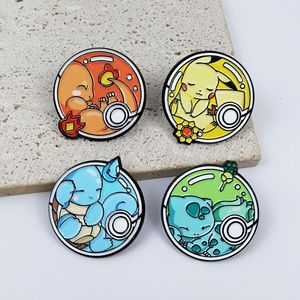Broche <span class=keywords><strong>Pokémon</strong></span> Poké Ball, Badge Accessoire <span class=keywords><strong>en</strong></span> Alliage Émaillé, Décoration de Sac à Dos, Thème Dessin Animé Pocket Monster - Product Image 3