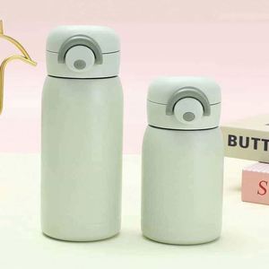 Stainless Steel Insulated Water Bottle Pop-Up Lid Portable Thermal Bottle <b>Large</b> Capacity Food Grade Travel Mug - Product Image 3