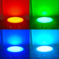 Yaokinglite YK-SP632 24W Lampe LED pour piscine à montage mural, surface plane, acier inoxydable, DC12V, IP68, étanche, télécommande