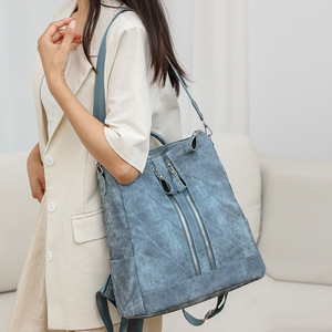 <b>Backpack</b> for Women Small <b>Backpacks</b> for Teen Girls <b>Lightweight</b> PU Leather <b>Backpack</b> Purse Designer Travel Satchel Bag Bookbag - Product Image 6