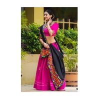 Chaniya Choli entièrement cousu pour les femmes Navratri Lehenga Choli au prix de gros de l'Inde