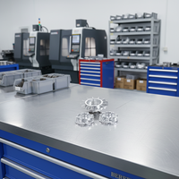 Service d'usinage CNC de haute précision Etri One Piece Flow pour équipements industriels avec pièces en acier inoxydable à tolérances strictes