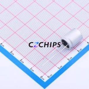 ตัวเก็บประจุแบบแข็ง H2221M050E130RL แบบ Through Hole (THT), ขนาด D10xL13 มม. 220uF 20% 50V โพลีเมอร์ - Product Image 2