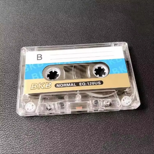 Cassette audio vierge transparente d'usine, 60 minutes, biais normal, coque en plastique rigide pour l'enregistrement de musique - Product Image 3