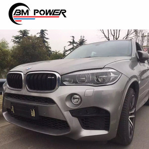 Materiale di alta qualità PP <span class=keywords><strong>X5</strong></span> <span class=keywords><strong>F15</strong></span> M stile body kit per <span class=keywords><strong>X5</strong></span> <span class=keywords><strong>F15</strong></span> per X5M stile con la parte anteriore del paraurti grill sistema di scarico e paraurti posteriore - Product Image 2