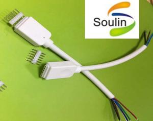 6Pin RGB Led Anschluss Kabel 1 zu <span class=keywords><strong>2</strong></span> RGB Splitter Kabel für 5050 LED Streifen licht LED kabel - Product Image 3