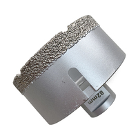 Forets à noyau humide à utilisation immédiate - HSS brasés sous vide, diamètre de la tige 125 mm, prêts pour le perçage vertical en hauteur, renforcés