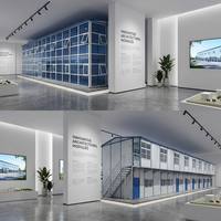 Maison préfabriquée modulaire en acier de type T à prix d'usine, installation facile, pour dortoirs de travailleurs