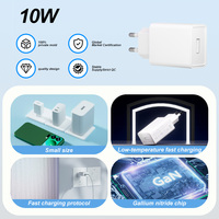 Cargador Rápido para Teléfono Micro USB 5V2A Enchufe Estadounidense y Europeo Accesorios Móviles Completos de Alta Calidad con QC3.0 para Auriculares