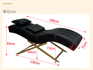 Cama para Pestañas Más Vendida, Muebles de Salón de Belleza de Metal, Mesa de Masaje de Acero Inoxidable, Muebles Modernos para Spa - Product Image 6