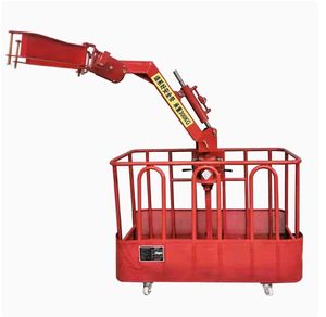 Marco de grúa de pie para personas Material de acero inoxidable Ingeniería Construcción Cestas de grúa Piezas de maquinaria de construcción - Product Image 3