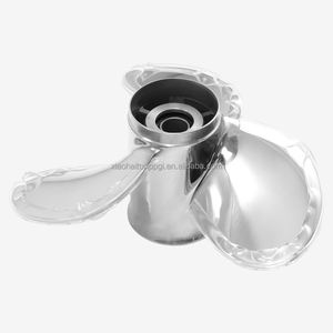 Elica Fuoribordo Little Dolphin per Yacht, Accessori Nautici in Acciaio Inox 316 Argento, 3 Pale, Servizio OEM, 1 Pezzo - Product Image 6