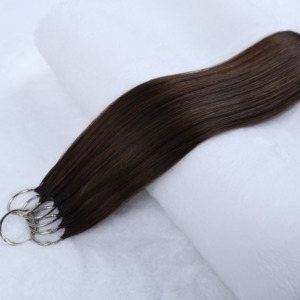 Extensions de cheveux humains 100 % vierges en plumes, tressées au crochet, double trame <span class=keywords><strong>indienne</strong></span>, produit de <span class=keywords><strong>beauté</strong></span> pour femmes, vente chaude en gros - Product Image 3